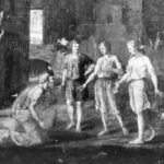 Abraham haggles with the Angels