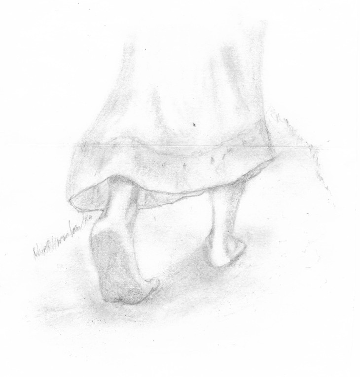 Mary Jones' feet